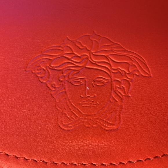 NWT Versace Borsa Vitello Clutch - Picture 4 of 14